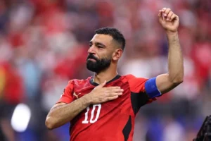 محمد صلاح يبكي بعد تأهل منتخب مصر