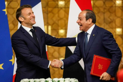 السيسي وماكرون