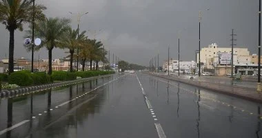 أمطار رعدية