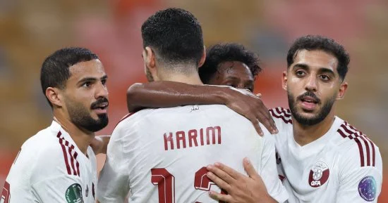 لاعبي منتخب قطر
