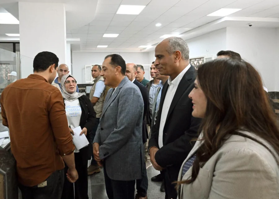 مجمع الخدمات الحكومية بالجزيرة الخضراء في كفرالشيخ
